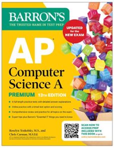 ap computer science a premium, 13th edition: prep book with 6 practice tests + comprehensive review + online practice (2026) (ebook)-roselyn teukolsky-9798349700361