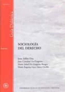 sociologia del derecho: guia didactica (uned) (51963gd01a01)-2910010765371