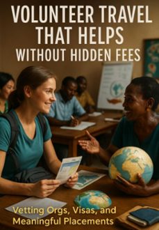 volunteer travel that helps without hidden fees (ebook)-lydia carmichael-3410008889571