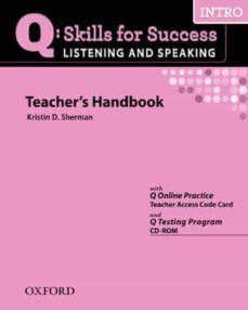 q skills for success: listening and speaking: intro teacher s book with testing program cd-rom-9780194756471