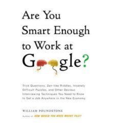 are you smart enough to work at google?-william poundstone-9780316187671