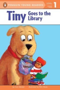tiny goes to the library (level 1)-henry barker-9780448457871
