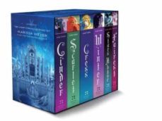the lunar chronicles boxed set: cinder, scarlet, cress, fairest, stars above, winter (lunar chronicles)-marissa meyer-9781250774071