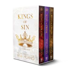 kings of sin series boxed set, books 1-3: king of wrath, king of pride, and king of greed (kings of sin)-ana huang-9781464275371