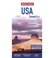 insight travel map: usa & canada south (3rd ed.)-9781780054971