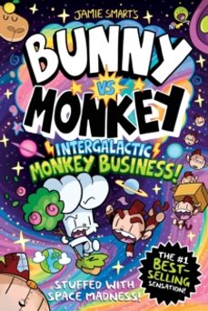 bunny vs monkey: intergalactic monkey business! (a phoenix comic book, from the million-selling jamie smart, illustrator of the year)-jamie smart-9781788453271