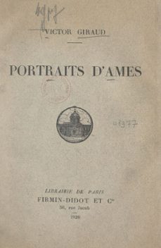 portraits d'ames (ebook)-victor giraud-9782307202271