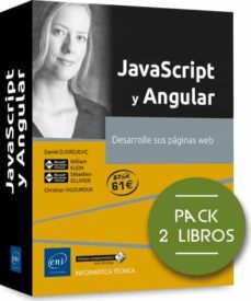 javascript y angular. pack de 2 libros: desarrolle sus paginas we-9782409026171
