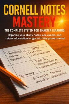 cornell notes mastery: the complete system for smarter learning (ebook)-adrian carmichael-9783565120871