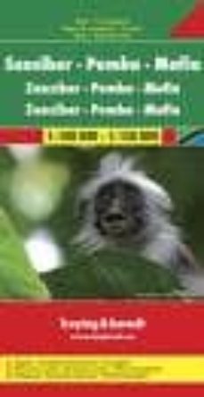zanzibar, pemba y mafia mapa de carreteras (1:80000) (freytag & b erndt)-9783707911671