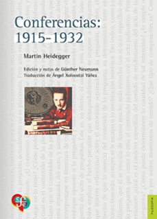conferencias: 1915-1932-martin heidegger-9786071682871