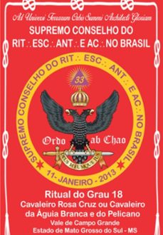 ritual do grau 18 cavaleiro rosa cruz ou cavaleiro da aguia branca e do pelicano (ebook)-antonio fernandes teixeira francisco carlos e campos-9786500800371