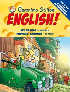 geronimo stilton english 5. my family/ mi familia; moving around /de paseo (incluye cd y cuaderno de ejercicios) (aprende con stilton)-9788408093671