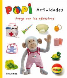 popi actividades. juega con los adhesivos-9788408112471
