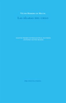 las silabas del cielo-victor herrero de miguel-9788410309371