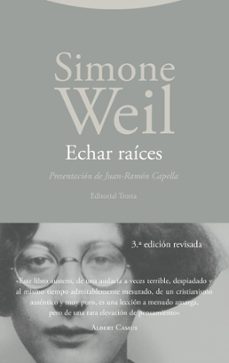 echar raices-simone weil-9788413643571