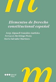 elementos de derecho constitucional español (4ª ed.)-9788413819471