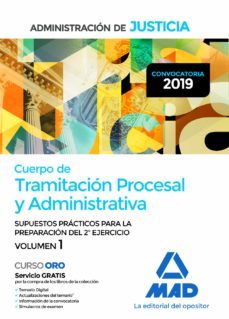 cuerpo de tramitacion procesal y administrativa de la administrac ion de justicia-9788414228371