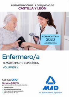 enfermero/a de la administración de la comunidad de castilla y león. temario específico volumen 2-9788414235171