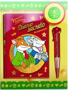 diario secreto de geronimo stilton (caja con boligrafo grabador)-9788415239871