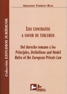 los contratos a favor de terceros-armando torrent ruiz-9788415276371