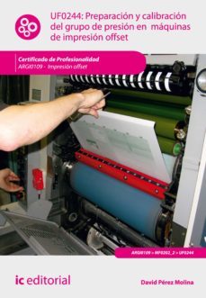 Imagen Principal de Preparación y calibración del grupo de presión en máquinas de impresión offset. ARGI0109