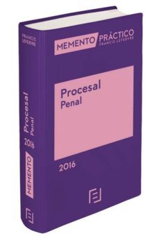 memento procesal penal 2016-9788416268771