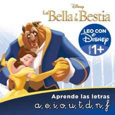 la bella y la bestia. aprende las letras (leo con disney - nivel 1+)-9788418039171