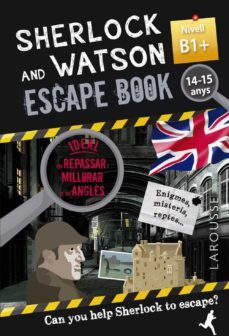 sherlock & watson. escape book per repassar angles. 14-15 anys-9788418473371