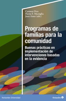programas de familias para la comunidad (ebook)-9788419506771