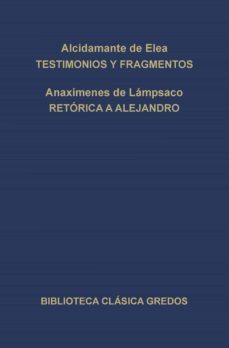 testimonios y fragmentos. retorica a alejandro. (ebook)-9788424937171