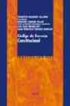 codigo de derecho constitucional (incluye cd-rom)-francisco balaguer callejon-9788430941971