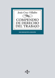 compendio de derecho del trabajo-jesus cruz villalon-9788430985371