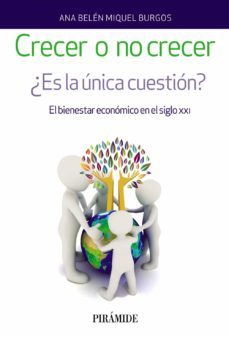 crecer o no crecer: ¿es la unica cuestion?: el bienestar economico en el siglo xxi-ana belen miquel burgos-9788436837971