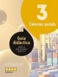 atomium, ciències socials, 3 eso. guia didactica-francisca prieto fernandez-9788441223271