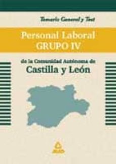 personal laboral temario grupo vi castilla y leon: temario y test-9788466503471