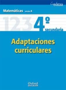 cuaderno oxford matematicas a 4º eso adaptaciones-9788467369571