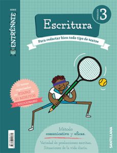 entrenate. cuaderno escritura 3 primaria-9788468014371