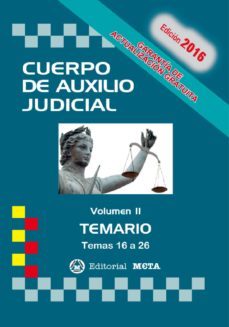 cuerpo de auxilio judicial volumen ii temario-jose luis ramos cejudo-9788482193571