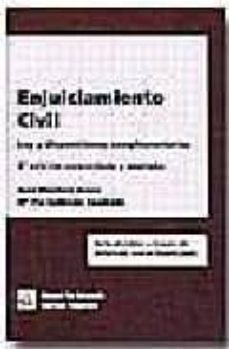 enjuiciamiento civil. ley y disposiciones complementarias (6ª ed. )-9788484561071
