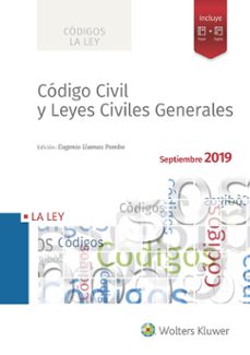 código civil y leyes civiles generales 2019-9788490208571