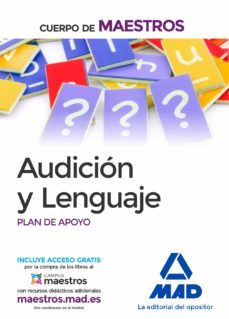 cuerpo de maestros audicion y lenguaje. plan de apoyo-9788490932971