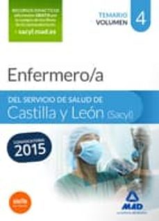 enfermero/a del servicio de salud de castilla y leon (sacyl). temario volumen iv-9788490933671
