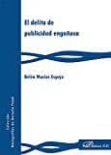 el delito de publicidad engañosa-belen macias espejo-9788491480471