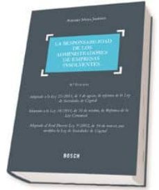 responsabilidad de los administradores de empresas insolventes-9788497909471