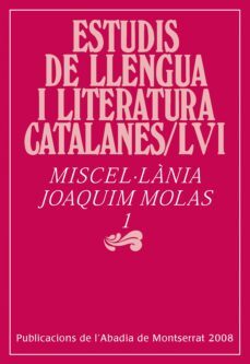 miscel·lania joaquim molas 1-9788498830071