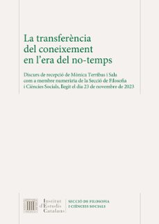 la transferencia del coneixement en l era del no-temps-terribas i sala monica-9788499657271