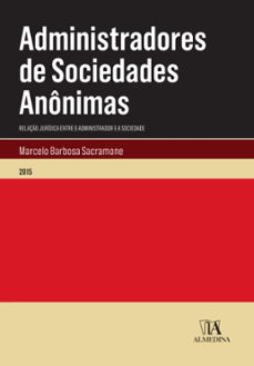 administradores de sociedades anonimas (ebook)-marcelo barbosa sacramone-9788584930371