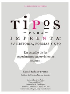 tipos para imprenta (ebook)-daniel berkeley updike-9789561434271