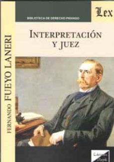 interpretacion y juez-9789563921571